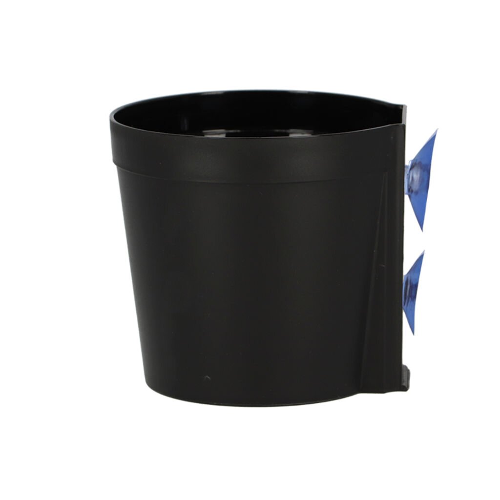 Raampot L zwart