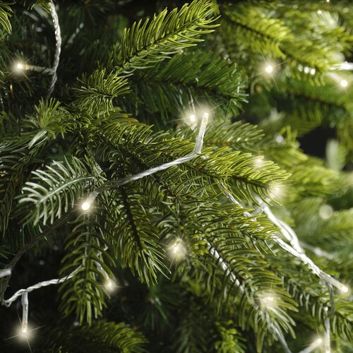 Basic rice lights LED transparant 40 warm wit - afbeelding 4