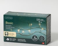 Basic rice lights LED transparant 120 warm wit - afbeelding 2