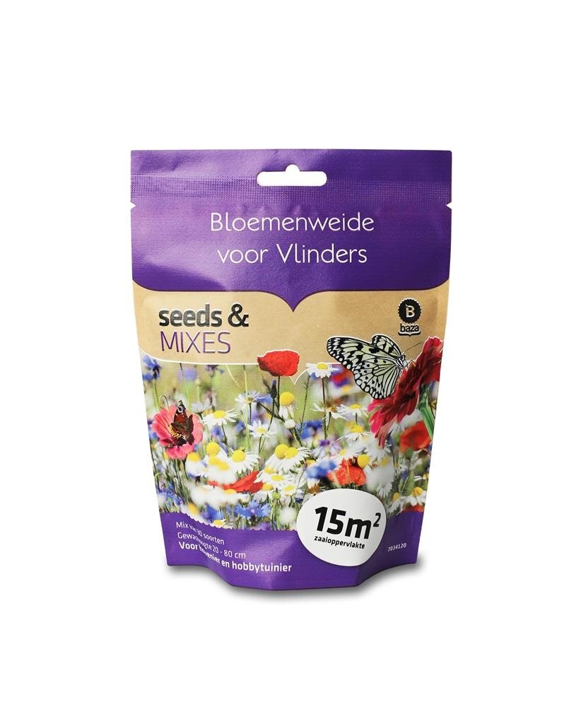 Seeds & Mixes voor vlinders 15m2