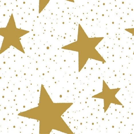 Duni servetten sparkles white 33x33 cm