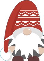 Duni servetten swedish gnome 33x33 cm