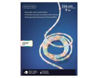 Slangverlichting led rope 9 meter multicolour twinkel - afbeelding 2