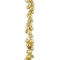 Blackbox kerstballen slinger kerstballen 180 cm goud
