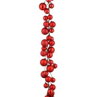 Blackbox kerstballen slinger kerstballen 180 cm kerst rood