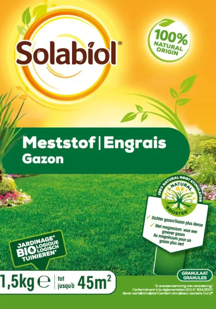 Solabiol gazon meststof 1,5 kg