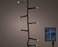 Kerstverlichting solar compact twinkel 500 lamps klassiek warm - afbeelding 1