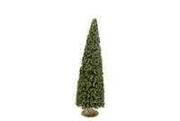 Glinsterende groene boom besjes 40 cm