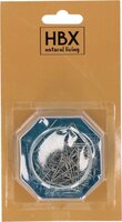 HBX Steeknaalden 25 gram zilver - afbeelding 1