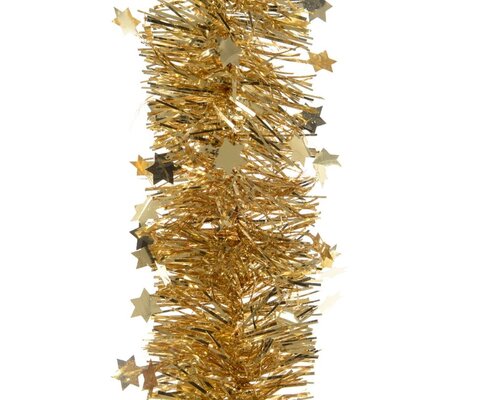 Sterguirlande glans licht goud