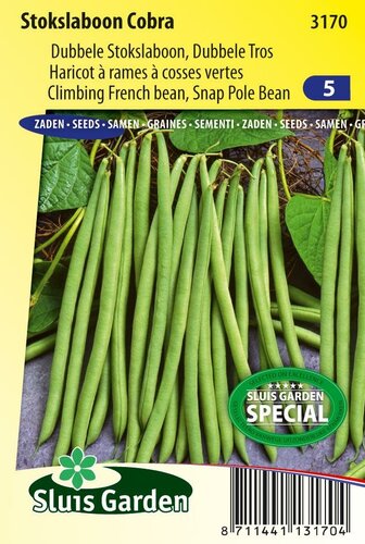 Stokslaboon zaden Cobra