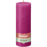 Bolsius kaars rustiek 7x19 cm fuchsia