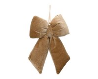 Strik fluweel 40 cm licht bruin
