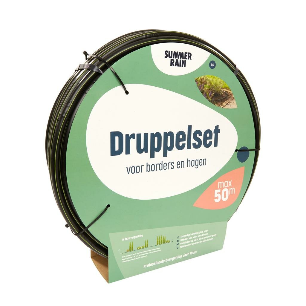 Summerrain druppelset borders en hagen max 50m