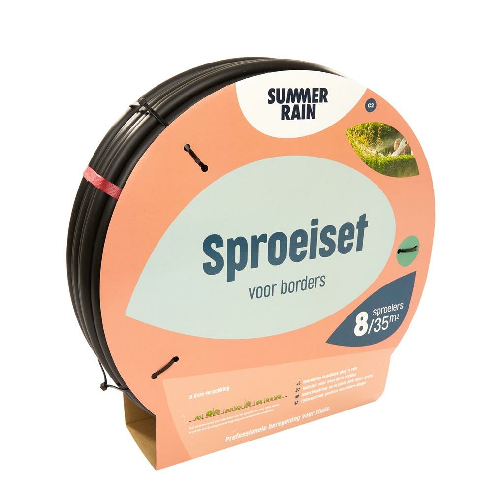 Summerrain sproeiset voor 35m² borders-hagen