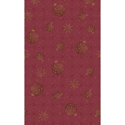Duni tafelkleed gilded bauble 138x220 cm