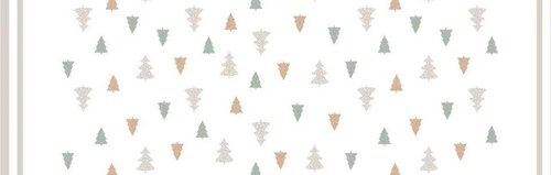 Duni tafelkleed graphic trees 138x220 cm