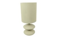 Countryfield tafellamp janel 55 cm creme