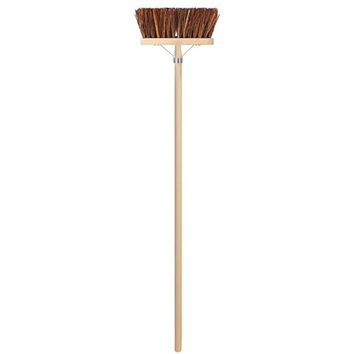 Talen tools bezem natuurvezel 30 cm met steel 140 cm - afbeelding 2