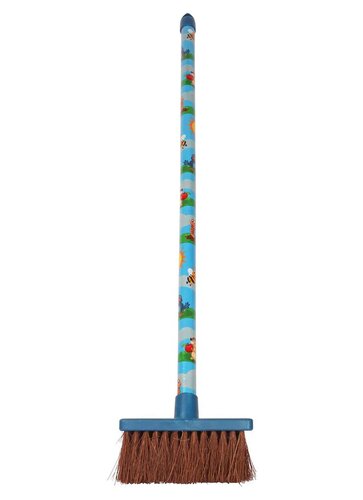 Talen tools mini bezem blauw