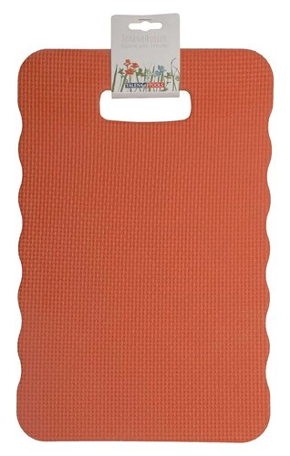 Talen tools tuinknielkussen 40x6 cm blauw oranje