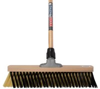 Talen tools X-bezem binnen creme zwart compleet