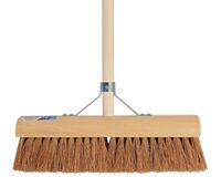 Talentools bezem kokos 30 cm incl. steel - afbeelding 1