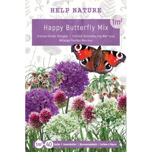 Tas vrolijke vlinder bloembollen mengsel - afbeelding 2