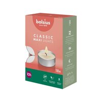 Bolsius maxi theelichten 12 stuks