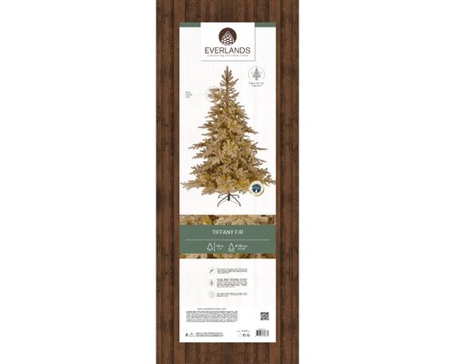 Kunstkerstboom Tiffany fir 180 cm - afbeelding 2