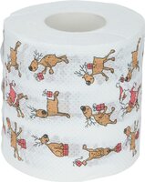 Kerst toilet papier rendier