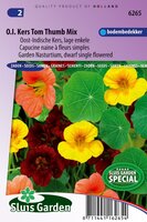Tropaeolum zaden Tom Thumb Oost-Indische kers
