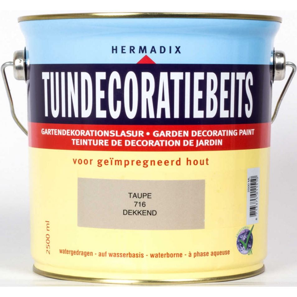 Tuindecoratiebeits 716 Taupe 2500 Ml huismerk kopen in de aanbieding