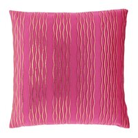 Unique Living kussen hilke 45 x 45 cm fuchsia