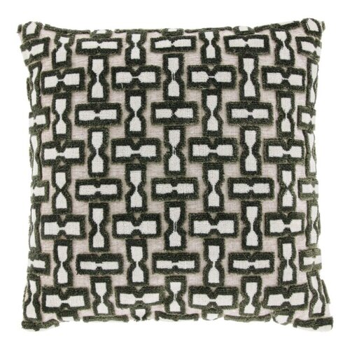 Unique Living kussen Selina 45x45 cm winter green
