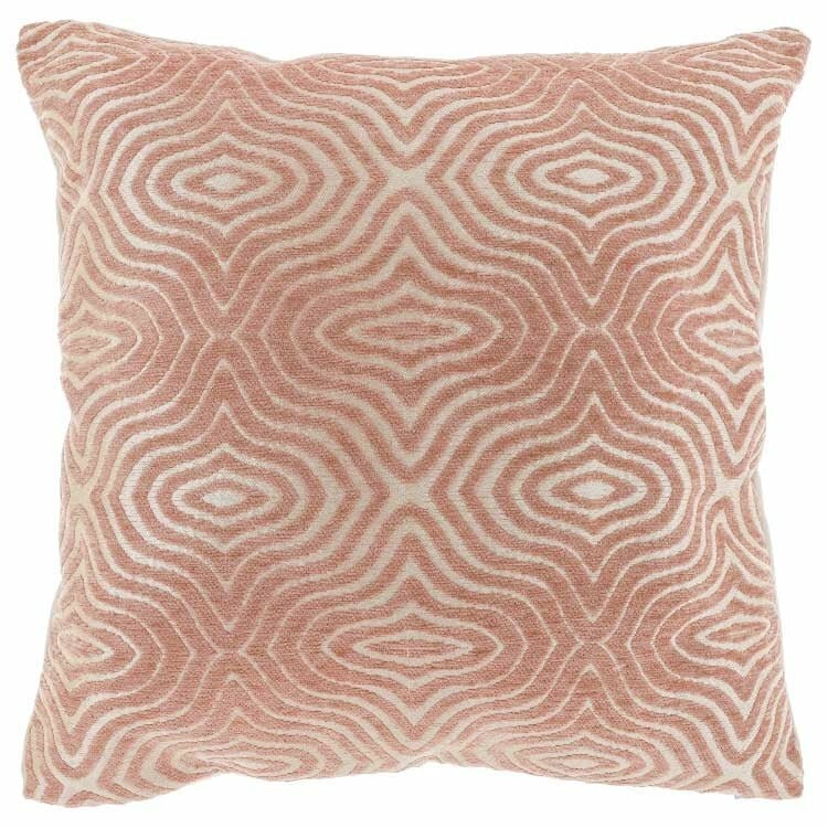 Unique Living kussen Sirna 45x45 cm old pink