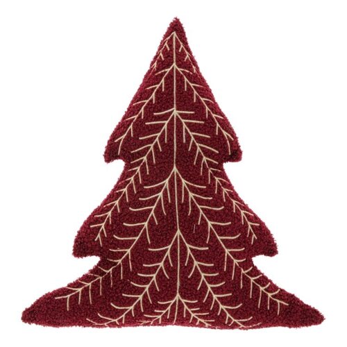 Unique Living kussen violet 40 x 40 cm rood