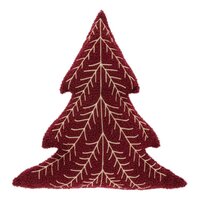 Unique Living kussen violet 40 x 40 cm rood