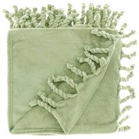 Unique Living plaid lieke 160 x 130 cm nile green