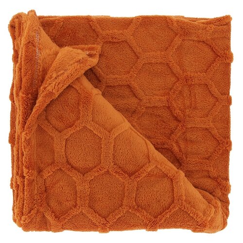 Unique Living plaid thor 200x150 cm orange flame