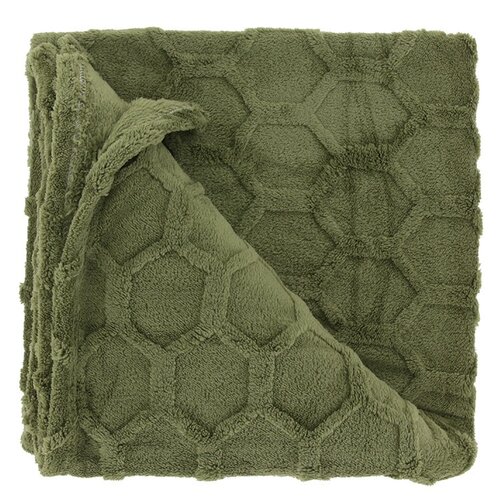 Unique Living plaid thor 200x150 cm winter green