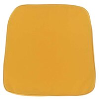 Unique living wickerstoel kussen yellow 46 x 45 cm