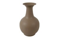 Countryfield vaas faris metaal 38 cm bruin