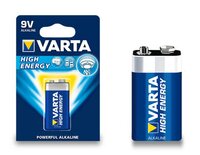 Varta High energy 9 V batterij
