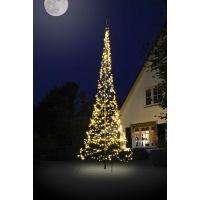 Fairybell vlaggenmast 600 cm 900 lampjes warm wit - afbeelding 2