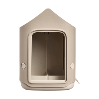 Voedersilo cosy 18 cm beige - afbeelding 1