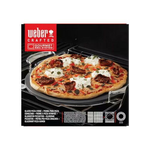 Weber Pizzasteen geglazuurd crafted rond 42,5 cm - afbeelding 1