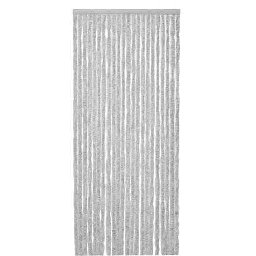 Wicotex vliegengordijn kattenstaart 90 x 220 cm grijs / wit - afbeelding 1