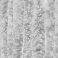 Wicotex vliegengordijn kattenstaart 90 x 220 cm grijs / wit - afbeelding 2
