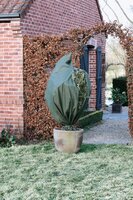 Winterafdekhoes met rits H 200 cm D 150 cm groen - afbeelding 2
